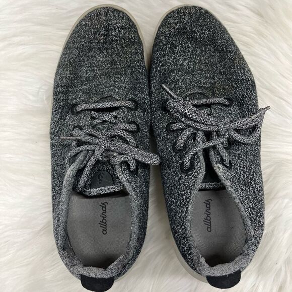 Allbirds Wool Runners Grey mens Athletic Shoes - Picture 8 of 8